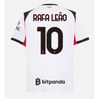 Fotbalové Dres AC Milan Rafael Leao #10 Venkovní 2025-26 Krátký Rukáv